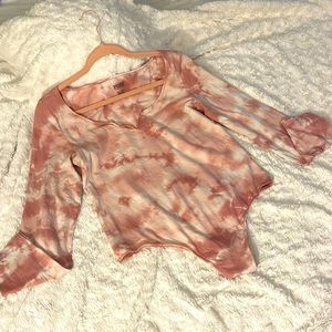 Tie Dye Victoria’s Secret PINK bodysuit, size L